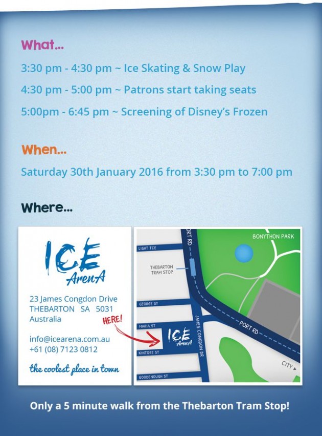 Frozen on ice schedule