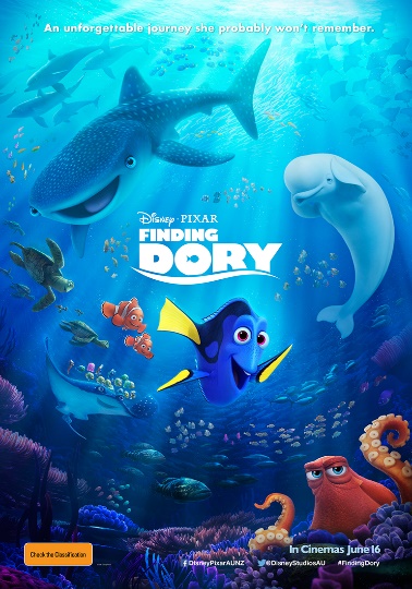 Disney Pixar Finding Dory poster