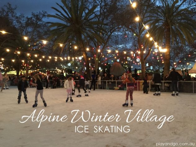 Alpine Winter Village Ice Skating Adelaide
