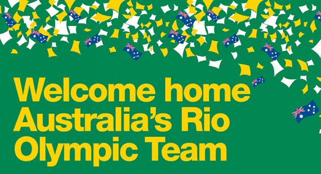 Welcome Home Olympic Team Adelaide