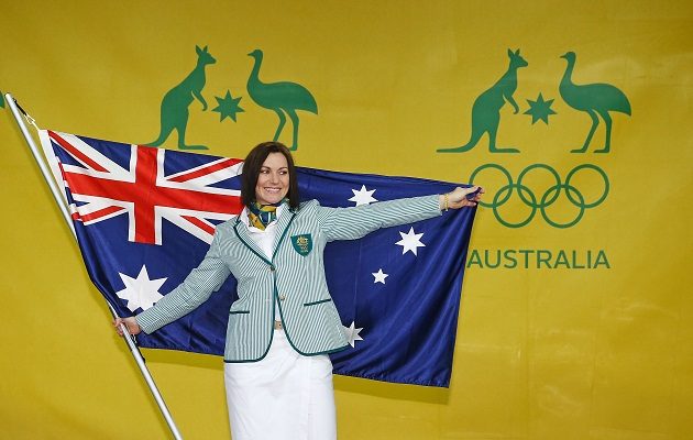 Australian Olympic Flag Bearer 