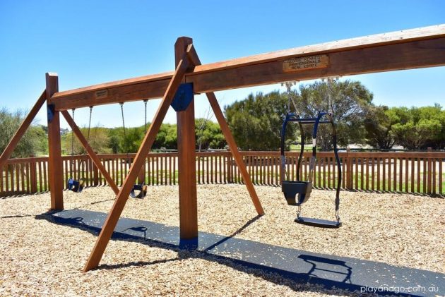 Jubilee Playground Pt Noarlunga special baby swing