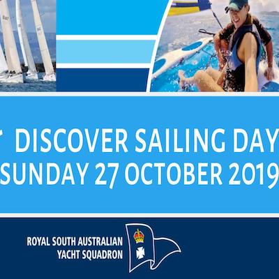 National Discover Sailing Day Royal South Australian Yacht Squadron