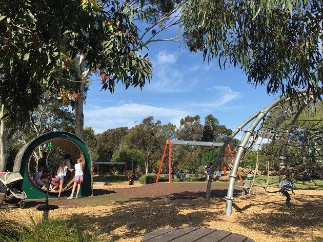 Bonython Park Playground view