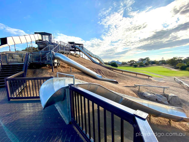 St Kilda Playground Adelaide Slides
