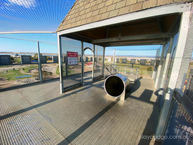 St Kilda Playground Tower Slide Adelaide