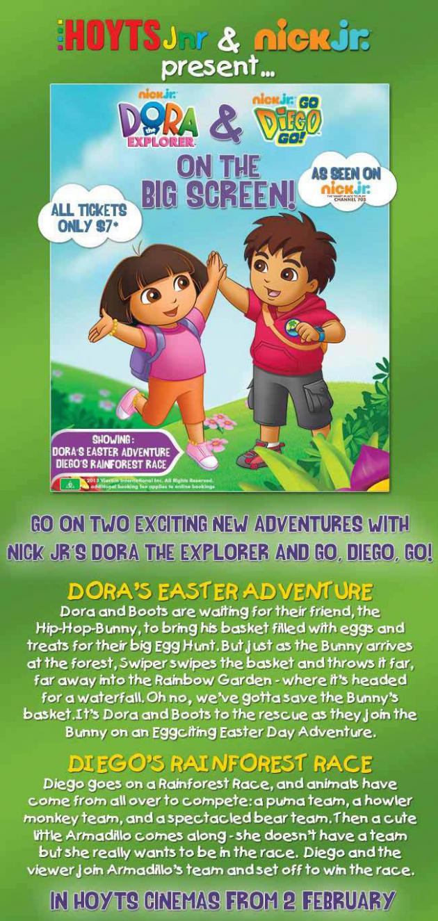 go diego go and dora the explorer