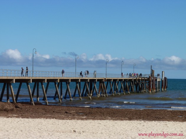 a day in glenelg - tram to glenelg