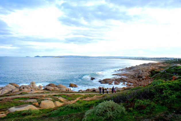 Port Elliot: Bay looking towards Victor Harbor