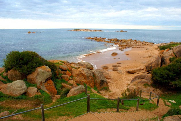 Port Elliot: steps to Ladies Bay