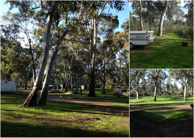 Clare caravan park sites