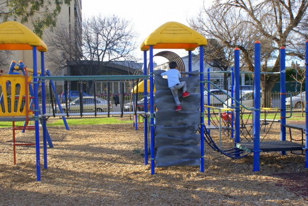 Glover South Terrace rock climb