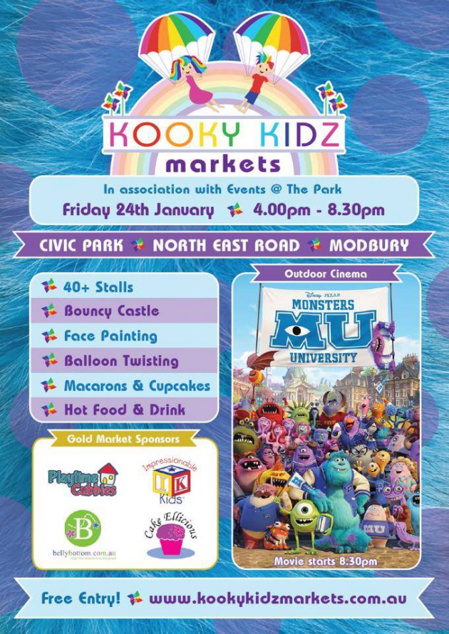 Kooky kidz market monsters university