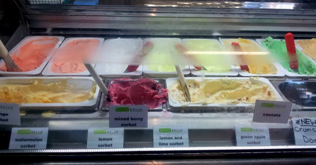 Gelato Bello flavours