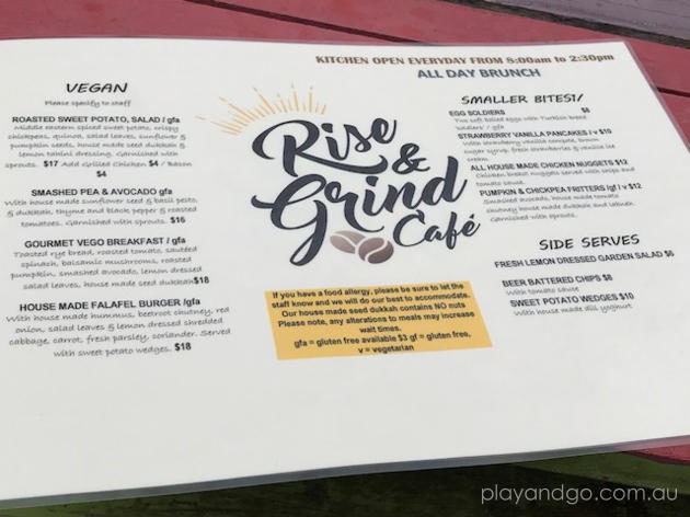 Rise and Grind cafe review by Susannah Marks