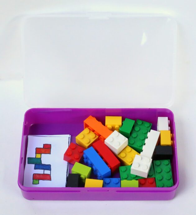DIY Portable LEGO Kit with Free Printable Activity Cards | Travel Idea ...