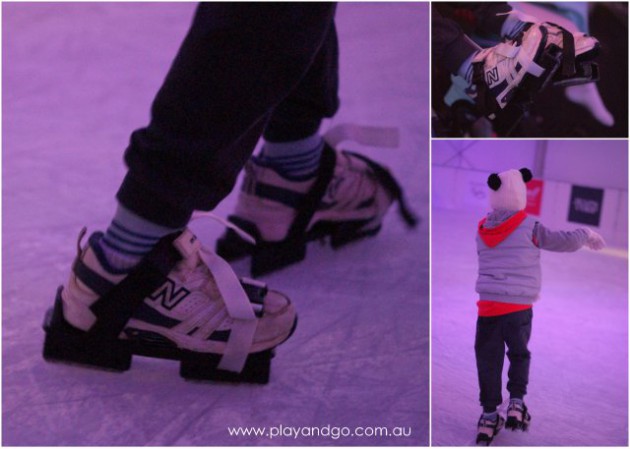 Ice Skating Glenelg child skates