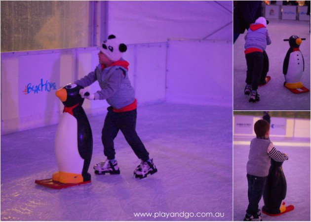 Ice Skating Glenelg penguins