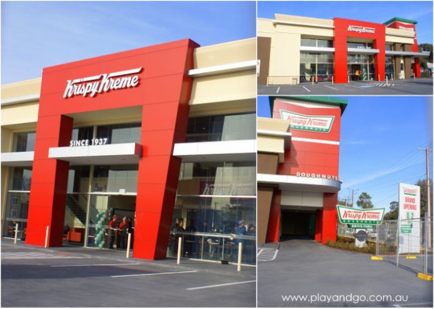 Krispy Kreme grand opening