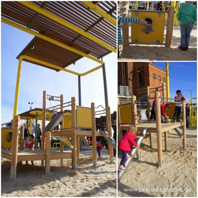 Harts Mill Playground sand pit 2