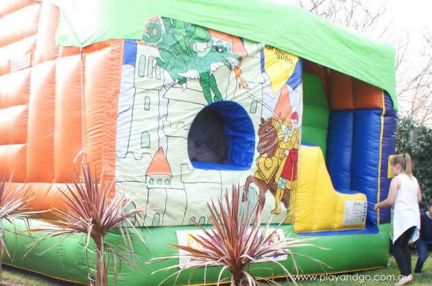 How to train a dragon bouncy castle