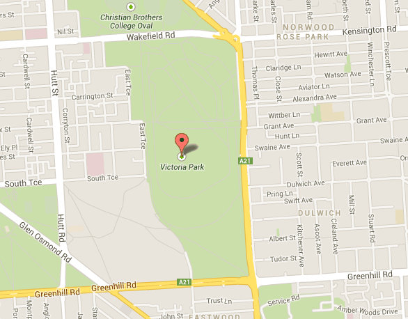 map of victoria park