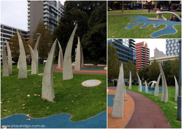 Interactive Playspace in Hindmarsh Square