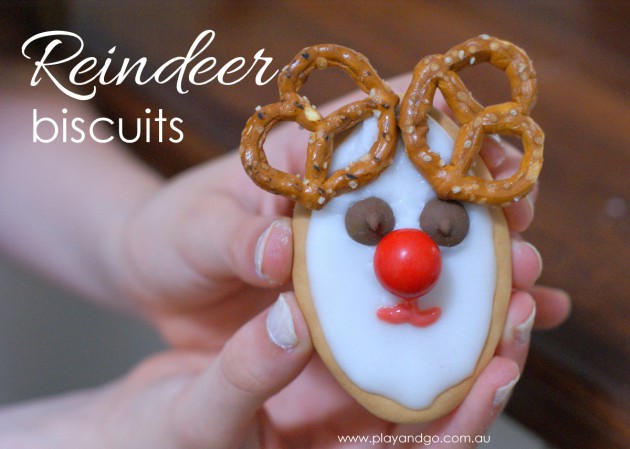 Reindeer Biscuit animal smile