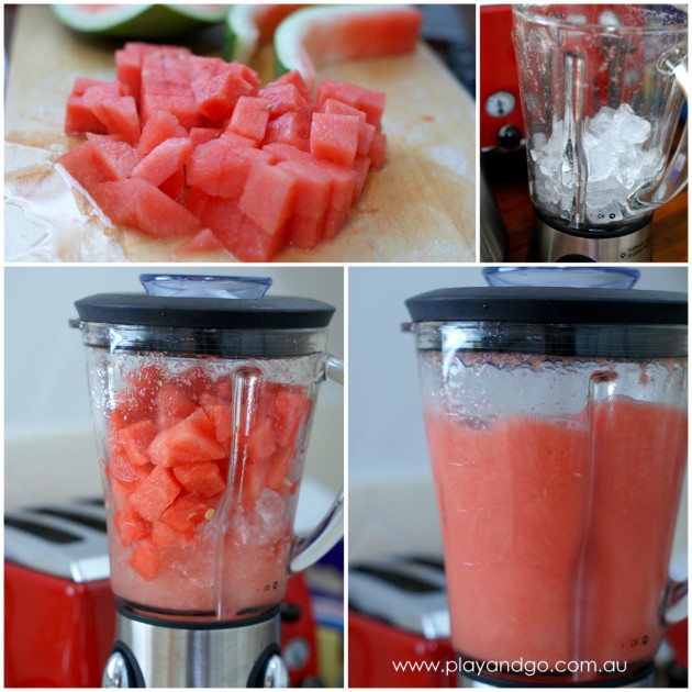 Watermelon Shake blender