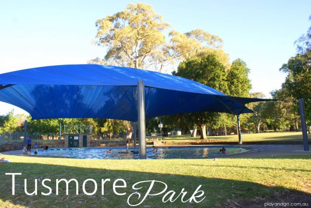 Tusmore Park wading pool