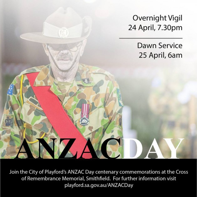 City of playford Anzac Day 2015