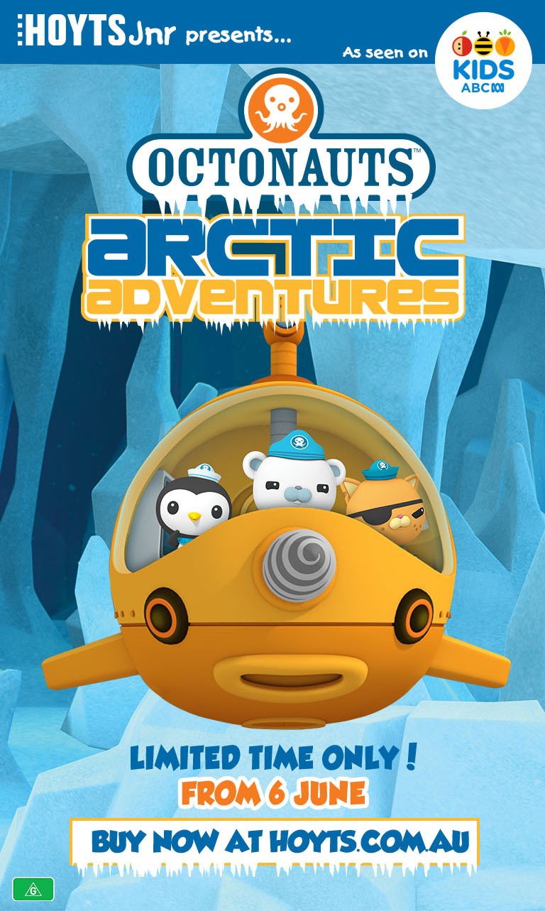 Octonauts Arctic Adventure Opens 6 June 2015 Play & Go AdelaidePlay