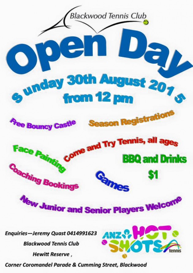 Tennis Open Day