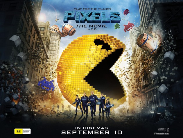 Pixels movie Sep 15