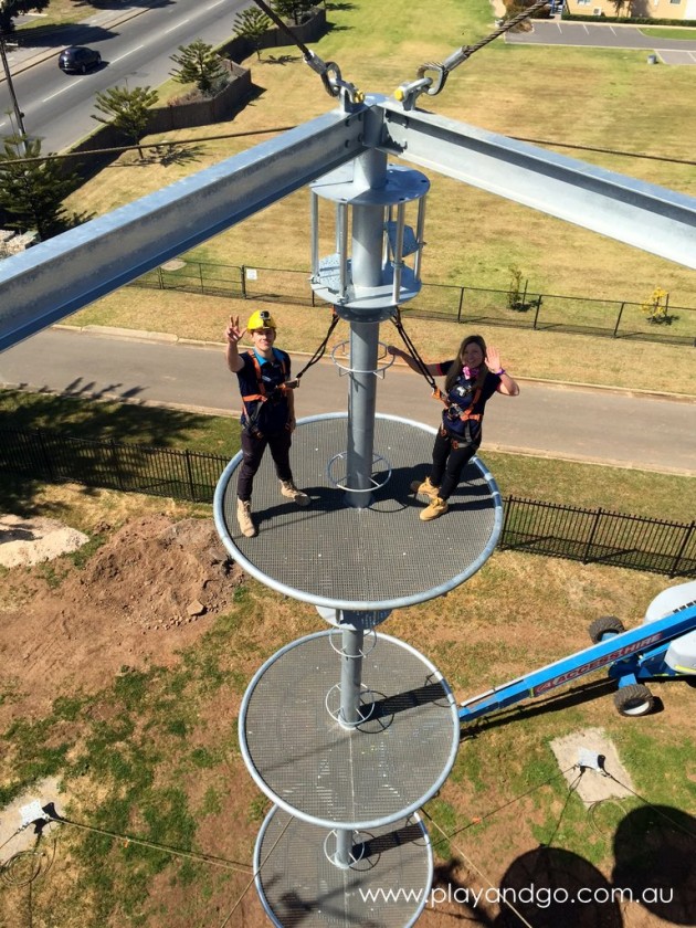 Adelaide Aerial Adventure Park MegaAdventure people