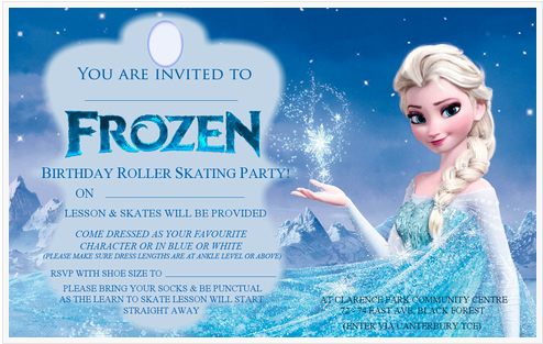 frozen invite
