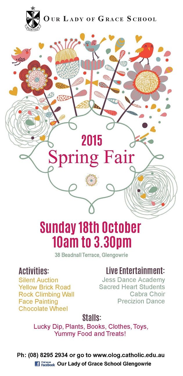 OLOG Spring Fair Flyer