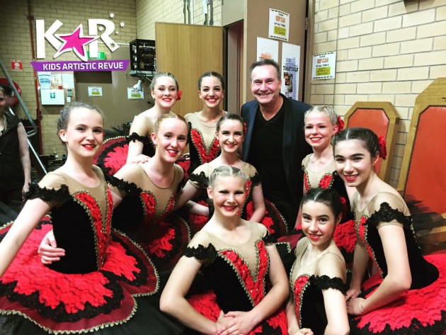 Xcel troupe with Founder & CEO of KAR Noah Lands