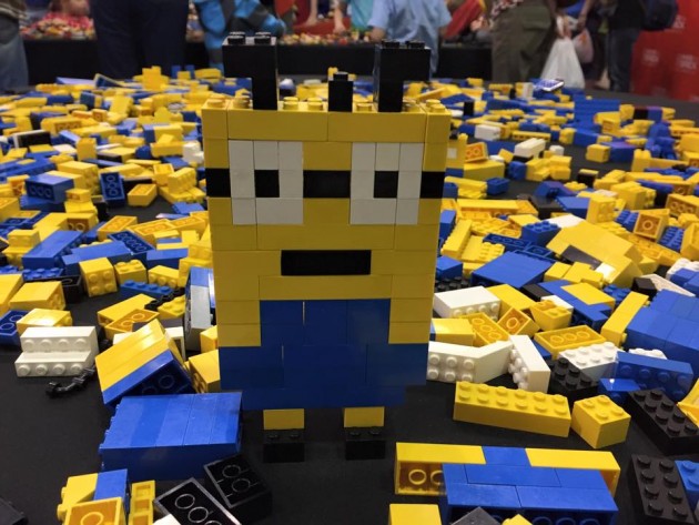 inside the brick minions