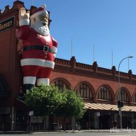 Father Christmas at Central Market 2015