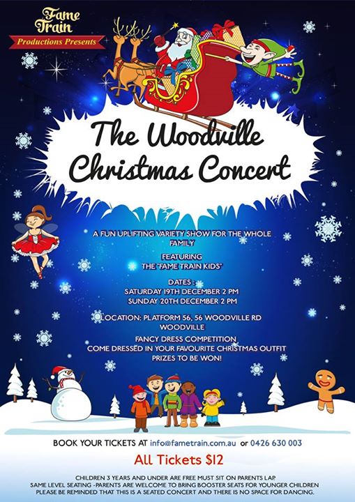 woodville christmas concert