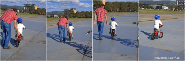 Vic Park bike riding two wheels