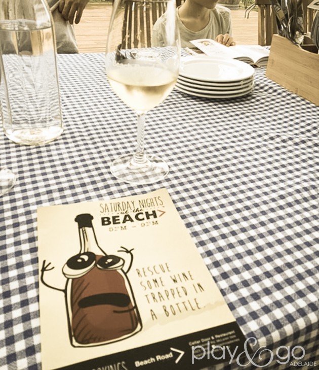 dining at beach road wines