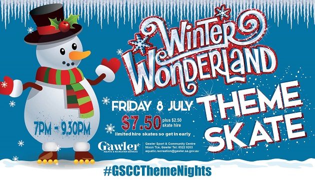 winter wonderland theme skate