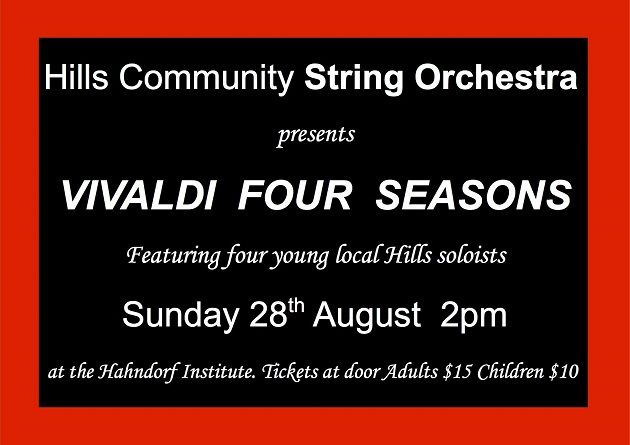 Vivaldi Four Seasons in Hahndorf