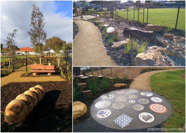 Jervois St Plympton Playground nature play