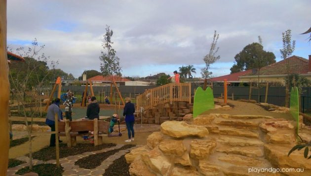 Jervois St playground steps