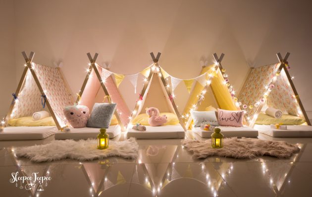 Birthday Party Ideas: Sleepee Teepee