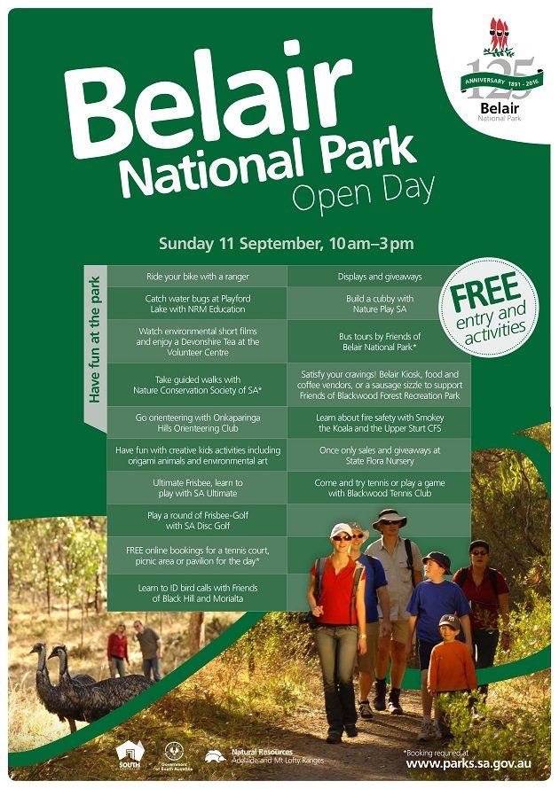 Belair NP open day