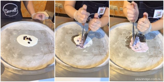 scroll ice cream how it's made